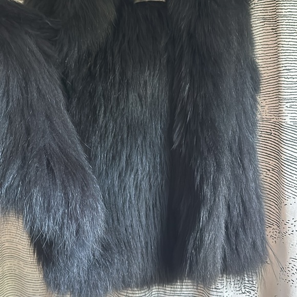 Yves Salomon Raccoon Fur Hooded Vest - Picture 9 of 17